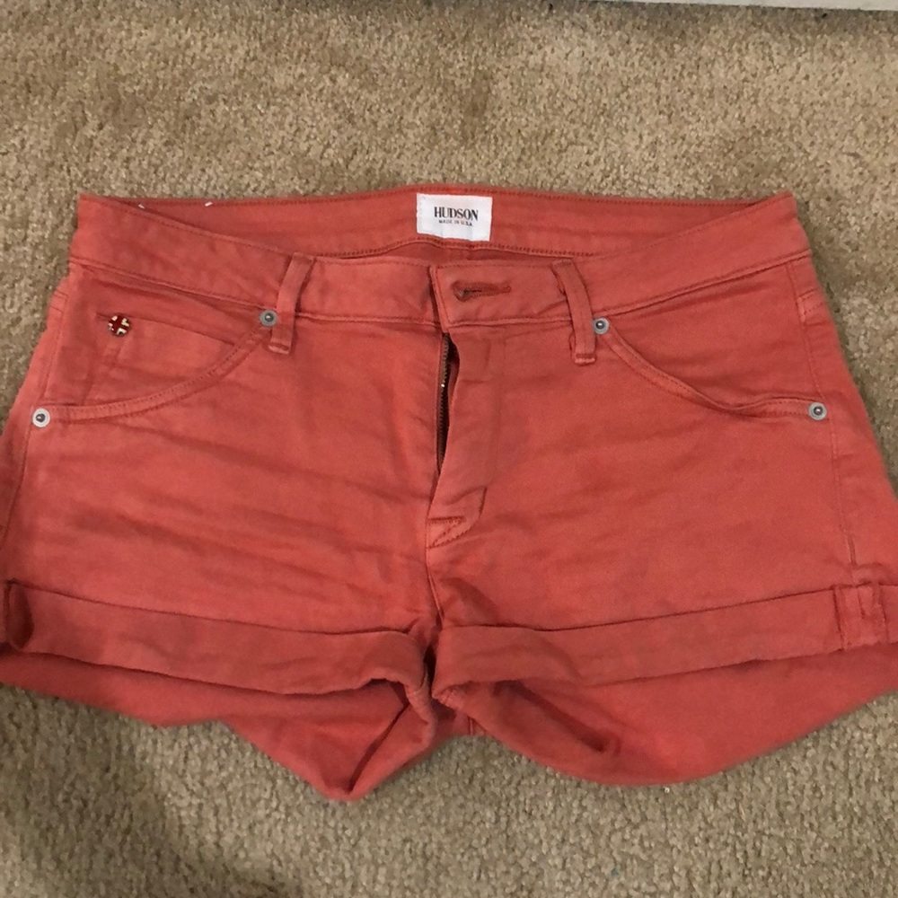 Burnt orange shorts